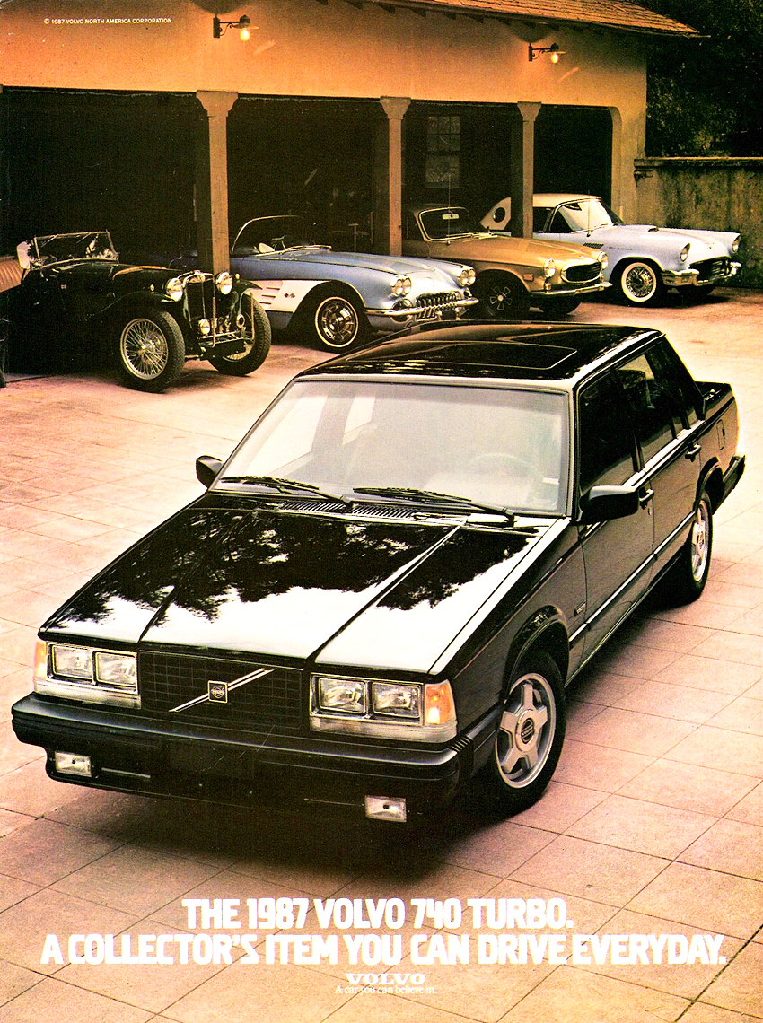 1987 Volvo Auto Advertising